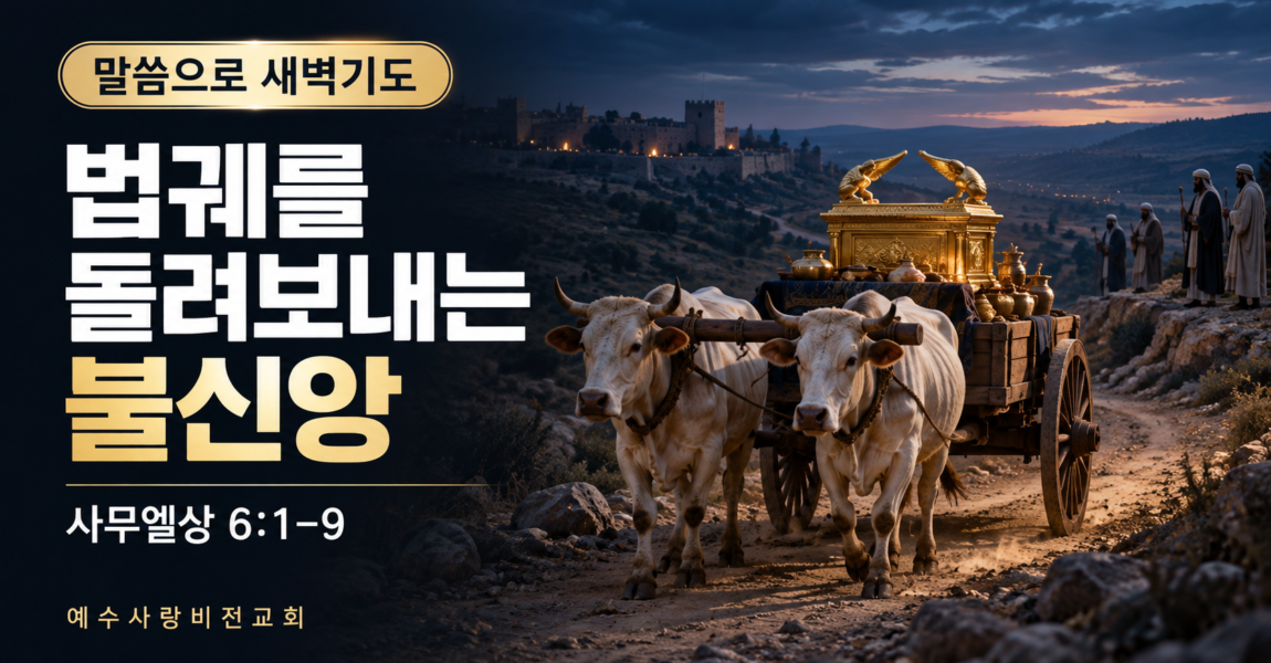 법궤를 돌려보내는 불신앙