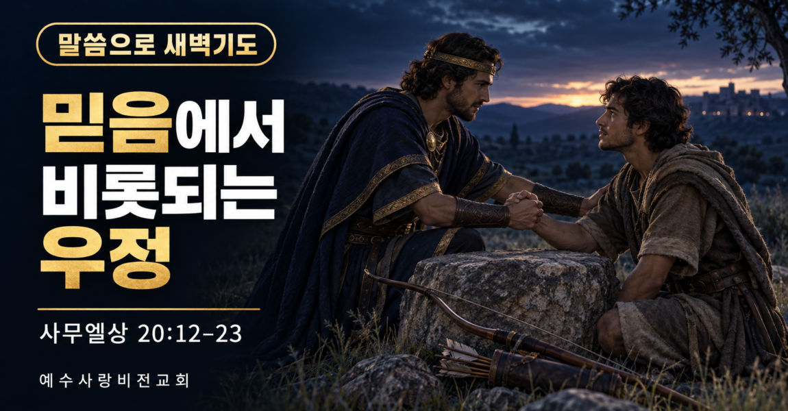 믿음에서 비롯되는 우정
