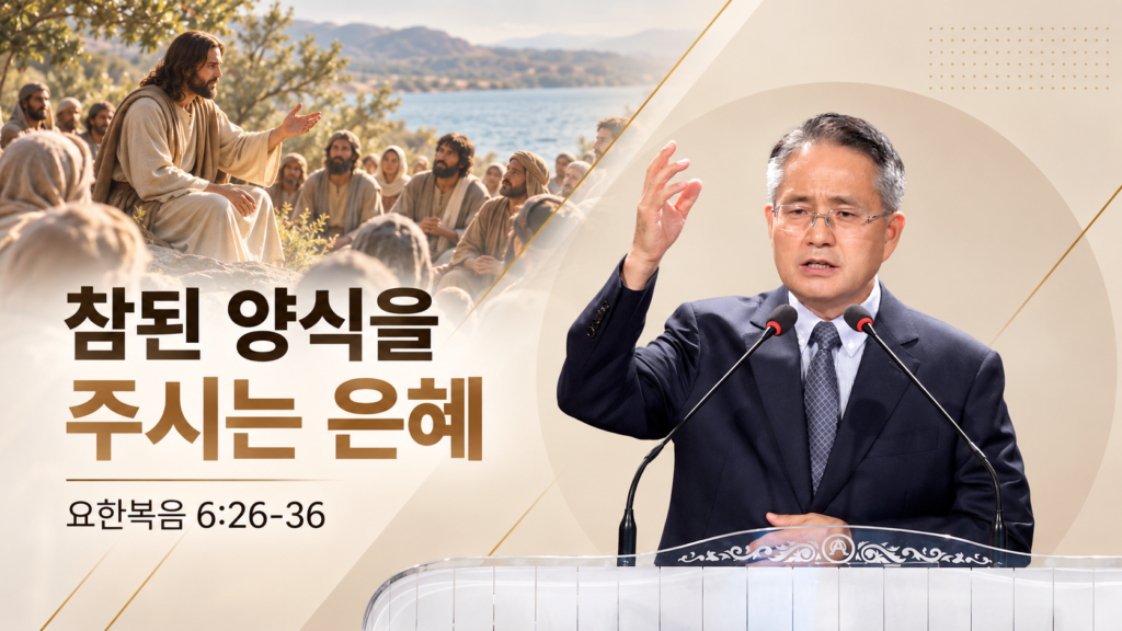 요한복음 6:16–21 · 장덕재 목사