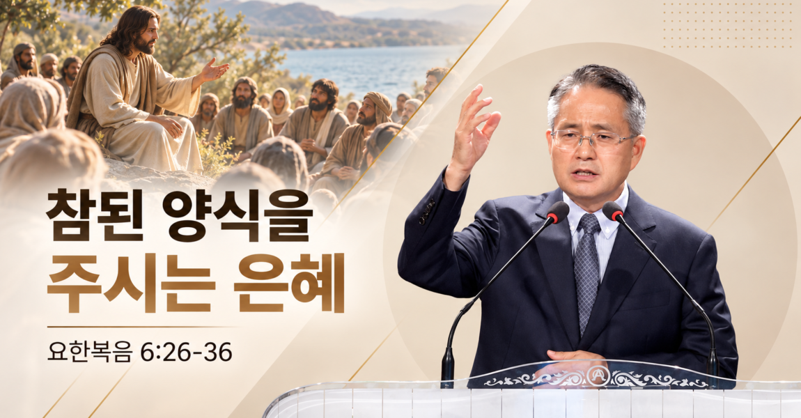 참된 양식을 주시는 은혜